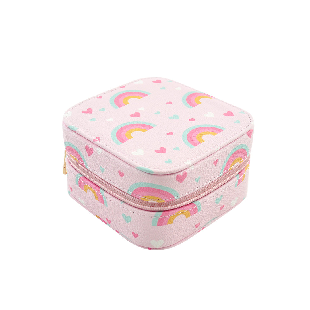 K Mini Kids Jewellery Box - PINK RAINBOW